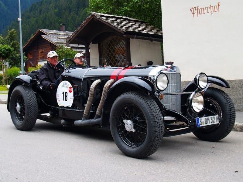 Mercedes-Benz SSK en exposición — pre-guerra (años 1920-30)